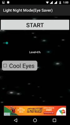 Light Night Mode(Eye Saver) android App screenshot 0
